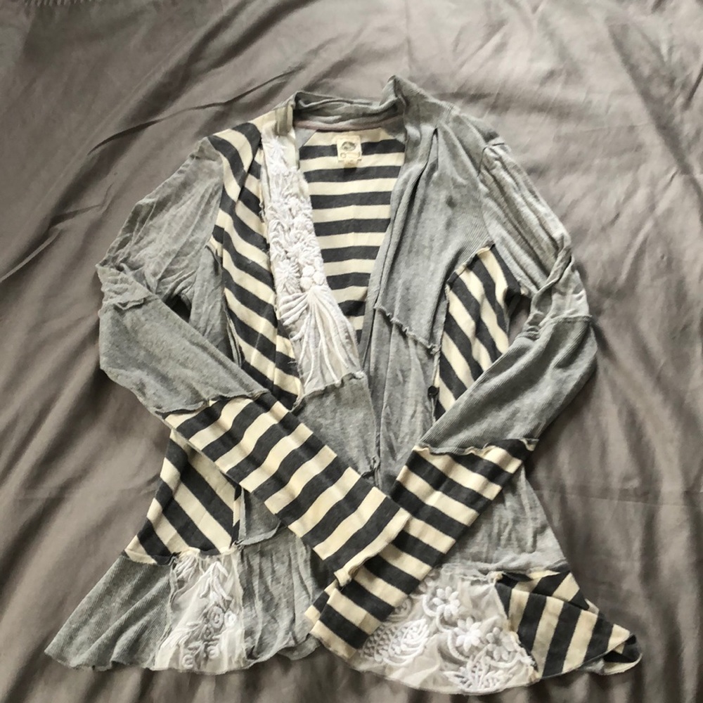 Patchwork Cardigan - image 1